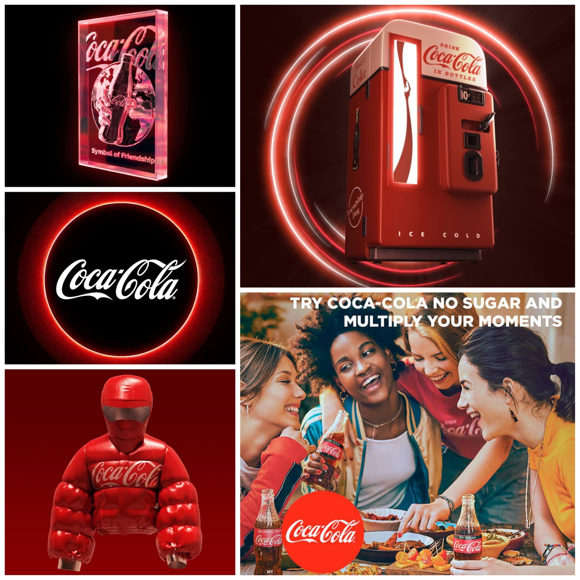 Coca-Cola NFT collectible "Friendship Loot Box"