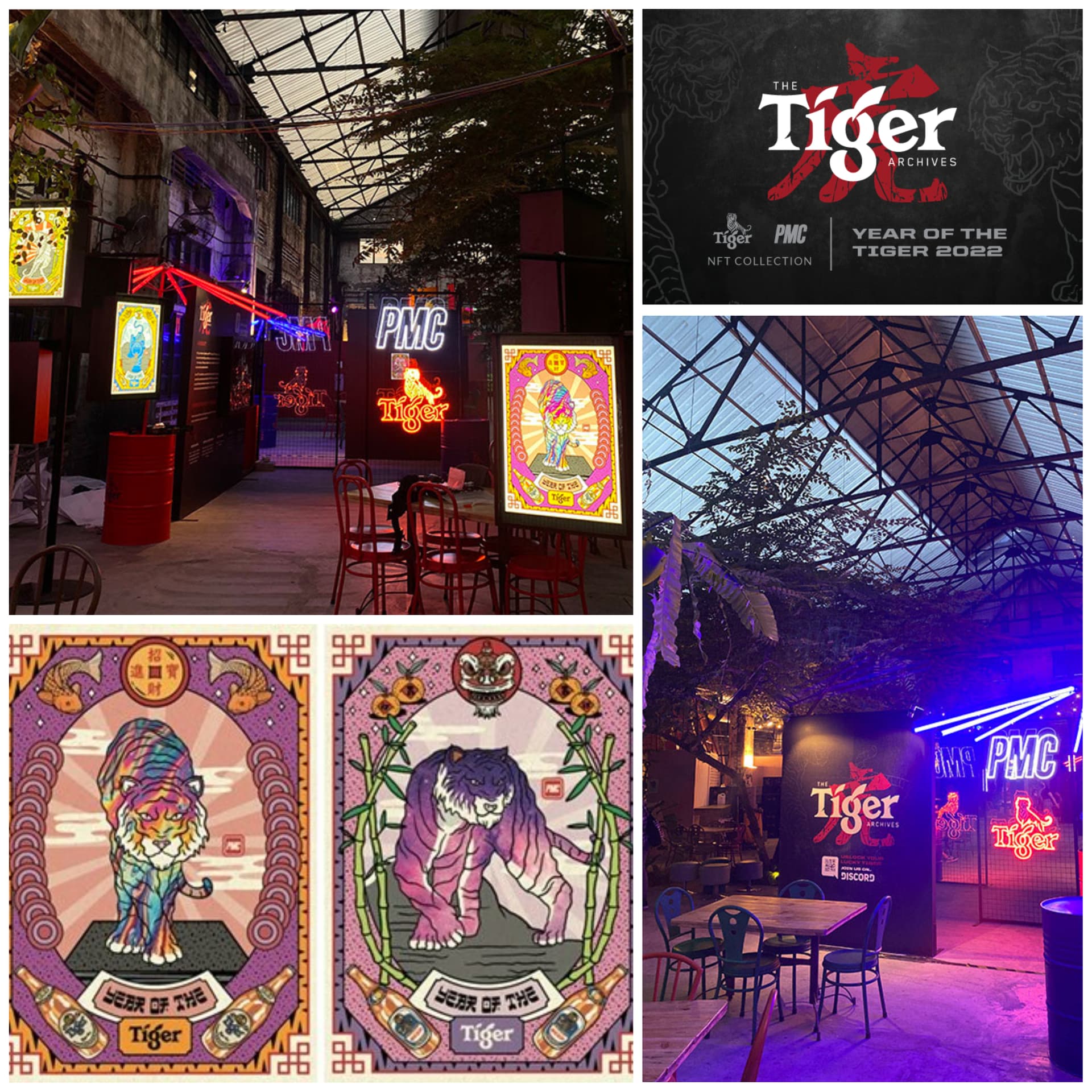 Tiger Beer x Pestle Mortar Clothing NFT collection "The Tiger Archives"